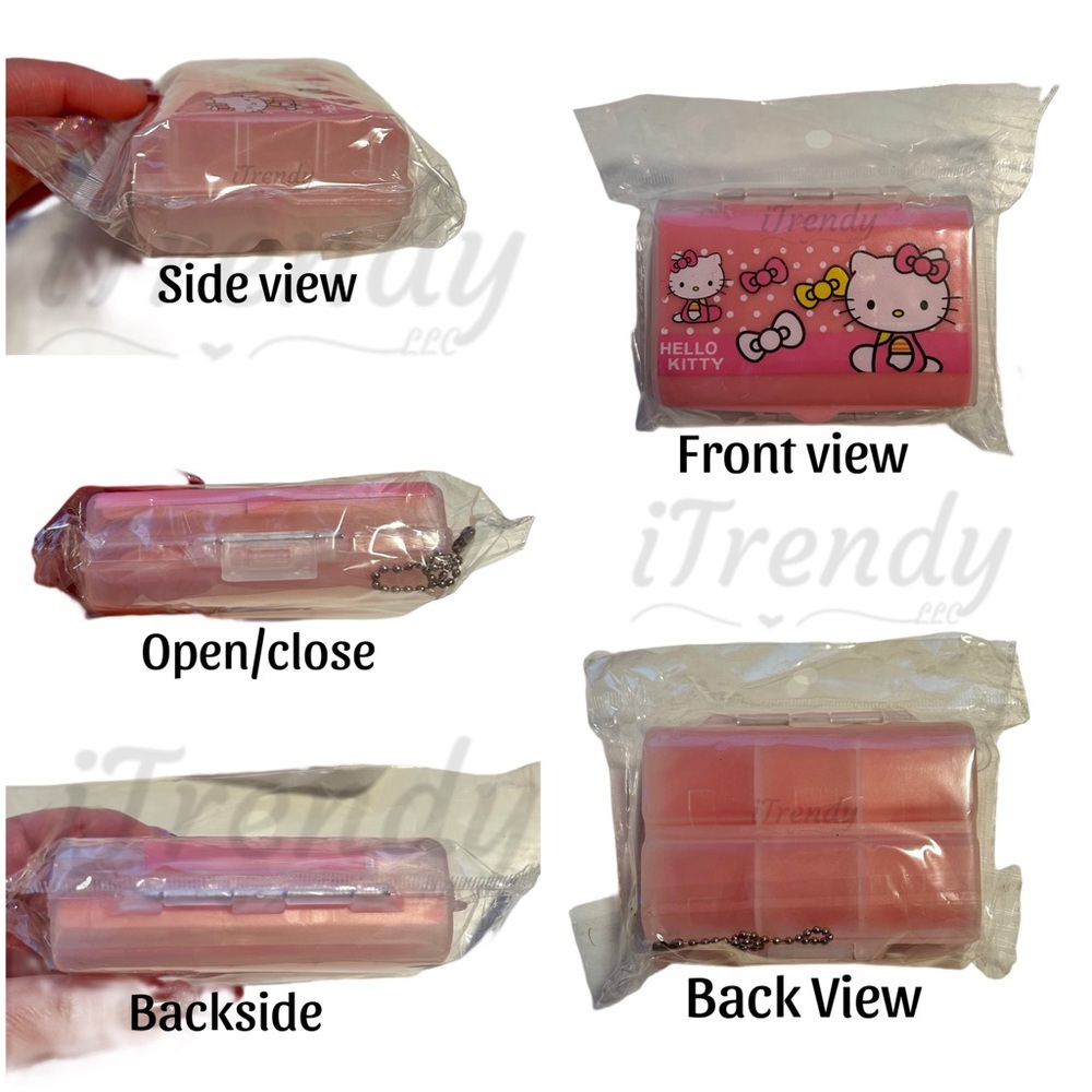 NIP Pink Hello Kitty Medicine Pill Organizer